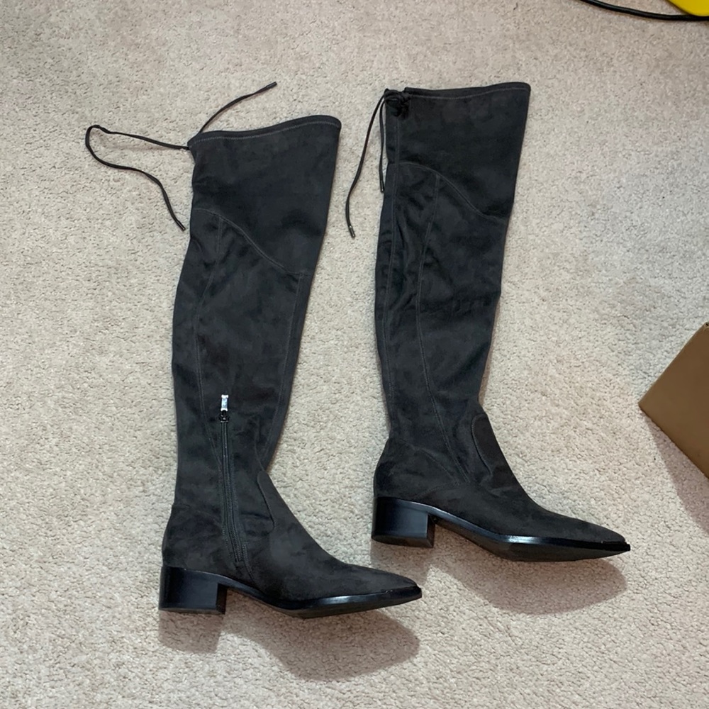 New Marc fisher gray over the knee boots